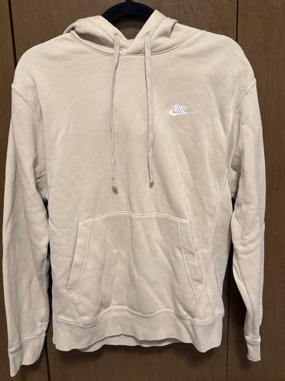 Nike Men's Light Cream Pullover Hoodie